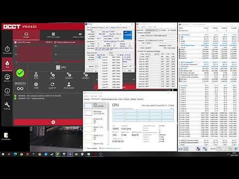 #INTEL CORE i7-12700k@ stock | Stress Test | OCCT AVX2 small extreme variable | Max Temp