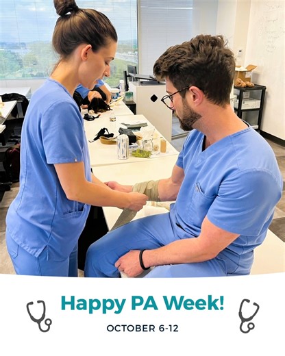 It’s National PA Week! Tag someone who’d be an incredible Physician Assistant — then check out what our PA students are learning inside the lab. Interested in South College? Learn more today: https://campsite.bio/southcollege | South College