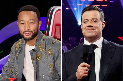 John Legend's Daughter Luna Is "Coming" for Carson Daly's Job on The Voice