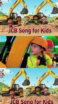 JCB Song | Kids Construction Rhyme Shorts