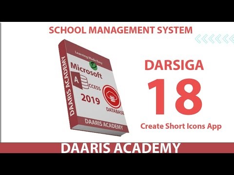 afsomali ms-access school management system Barashada Computer ka