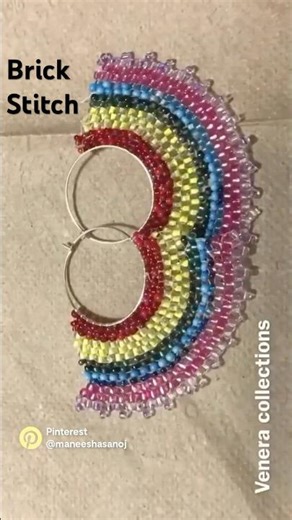 Brick Stitch | Beading On Hoops
