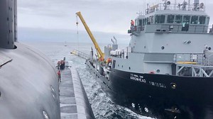 A Bangor sub just transferred its crew without returning to port. Here's why that matters