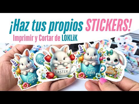 Create Stickers with LOKLiK Print then Cut | Beginners' Guide