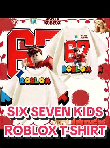 67 Six Seven Roblox Tee for Stylish Kids
