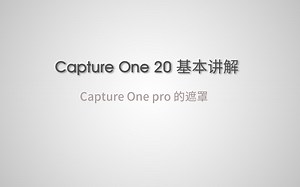 CaptureOne中的遮罩功能