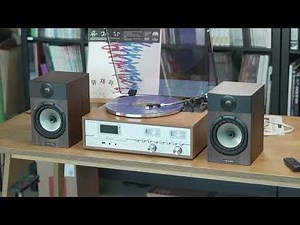 사운드룩 올인원 턴테이블 오디오에 스피커를 FYNE audio F300i로 업그레이드해보았습니다