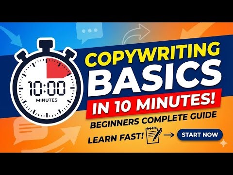 Copywriting basics in 10 min