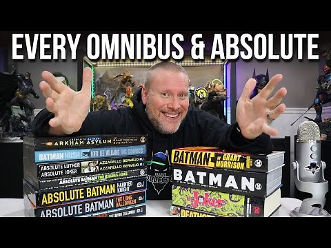 Every BATMAN Omnibus & Absolute In My Collection
