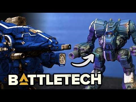 How To Quickly Paint Battletech Miniatures FAST