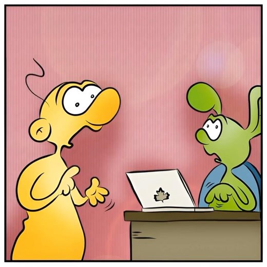 Jaune & Vert - Extrait de l'épisode 17 - #humour #dessinanimé #comic #absurde #dessinanimé