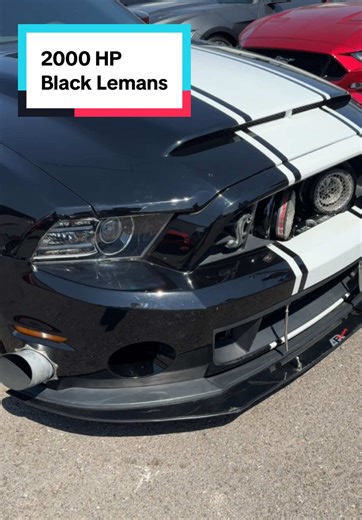 Mustang Shelby Black Lemans: 2000 HP Power Review