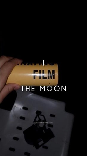 The Crescent Moon Through a Homemade Telescope🔭 #Diy #telescope #astrophotography #homemadetelescope