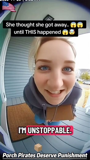 Porch exploding package box with glitter🏳️‍🌈✨🦄#porchpiratecaught #glitter #package #prank #fyp