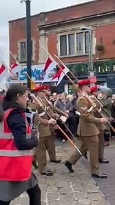 The Royal Lancers at Chesterfield on Remembrance Sunday ☠ | The Royal Lancers