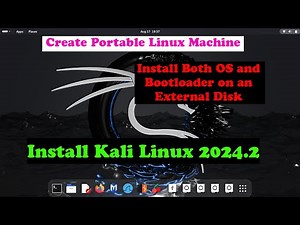 Install kali Linux on an external disk along with Boot loader to make it a Portable OS || Kali linux