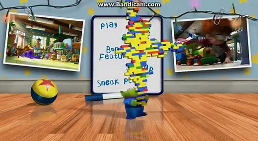 Toy Story 3 2010 DVD Menu Walkthrough