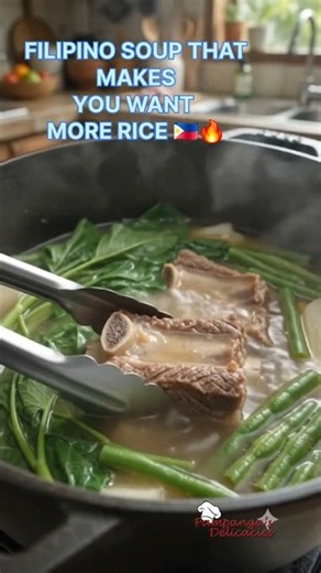 Beef Sinigang Recipe 🇵🇭🔥 Filipino Short Rib Sour Soup