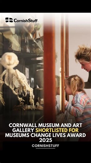 Cornwall Museum and Art Gallery has been shortlisted for a Museums Change Lives Award 2025, a national accolade recognising museums that are transforming lives and strengthening communities across the UK. Read more on CornishStuff.com #Cornwall #CornishStuff | CornishStuff | Facebook