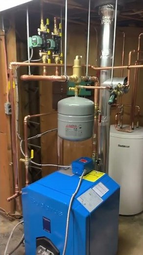 Buderus Boiler & Indirect Water Heater