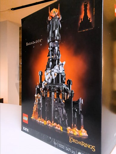 LEGO Lord of the Rings Barad-Dûr Set with 5,471 Pieces Revealed!