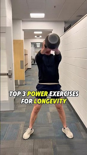 Top 3 Power Exercises for Longevity (Backed by Science!) #PowerExercisesForLongevity