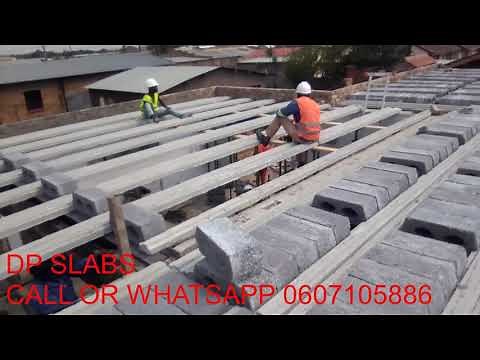Rib and block Slab installation