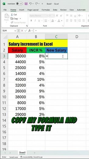 Update Salary in Excel in 3 Steps (2024)