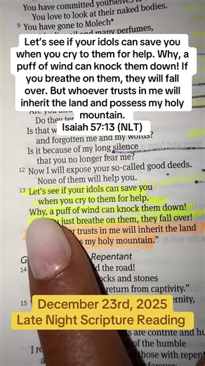 Late Night Bible Reading 📖 #latenight #bibleverse #biblestudy
