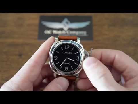How To Wind a Manual Wind Panerai Luminor PAM112 Watch by OC Watch Company
