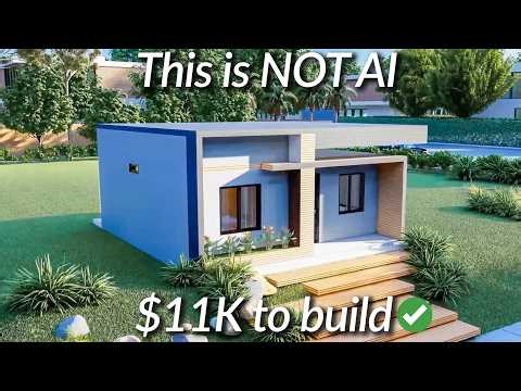 (7x7 Meters) Very Modern House Design | 2 Bedrooms | Full House Tour