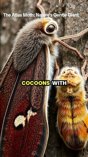 The Atlas Moth: Nature's Gentle Giant 🦋✨