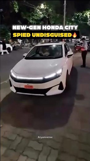 This is the new HONDA CITY FACELIFT!