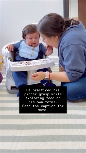 Dana Broughton, MPT on Instagram: "Esteban traveled all the way from Ecuador, and his progress this week reminded us why speech, OT, and PT working together matters so much. ~ When we collaborate as a team, we are not chasing isolated skills. We are working toward shared parent goals, with each discipline supporting the whole child in different but equally important ways. ~ In PT, we focused on giving Esteban input through his hands and building shoulder girdle strength. That work supported the 