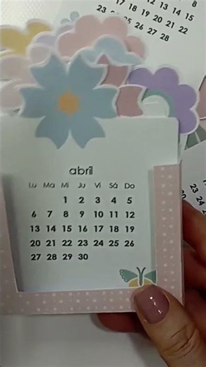 Idea bonita y rentable | CALENDARIO de mesa 2026 #diy#scrap#papelitos#calendario