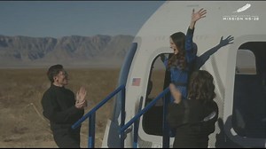 West Virginia native Emily Calandrelli makes history, becoming the 100th woman to journey into space. 🚀 https://wchstv.com/news/nation-world/jeff-bezos-rocket-company-blue-origin-prepares-for-ninth-space-tourism-flight-from-van-horn-texas-launch-site-one# | WCHS Eyewitness News