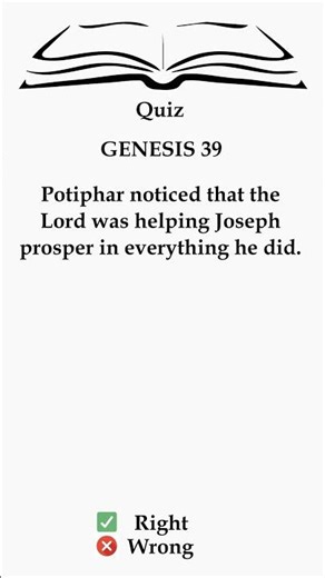 Joseph's Secret to Success!🔑✨ Genesis 39:3 Explained