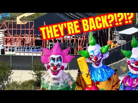 HHN 2026 Mid April Construction Update Facades Rising and More Tents!
