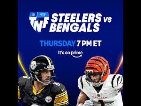 🔴 LIVE TNF on Prime – Steelers @ Bengals | 10/16/25 | NFL 2025 Week 7 | Pittsburgh vs Cincinnati