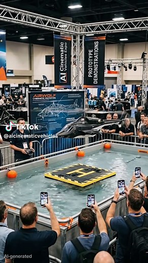 Exciting Prototype Hover Demonstration at AI Cinematic Vehicles Expo