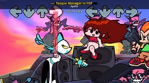 Tasque Manager in FNF Mod for Friday Night Funkin' | FNF Mods