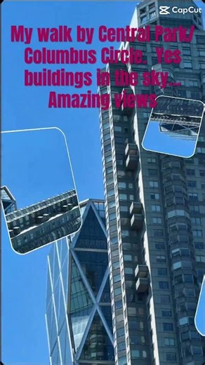 Central Park Columbus Circle views. An amazing view #nycviews #subscribe #centralparknyc #nyclife