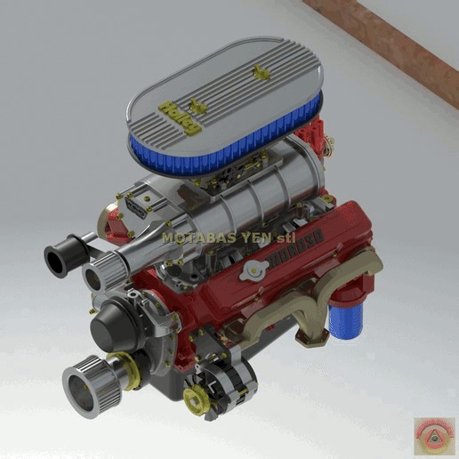 AIR SCOOP AND AIR FILTER COLLECTION for Chevy 327 Supercharger