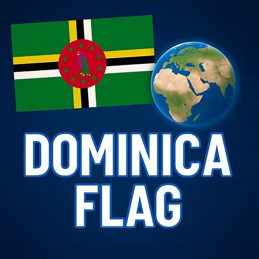 🇩🇲 Why Does the Dominica Flag Have a Parrot?
