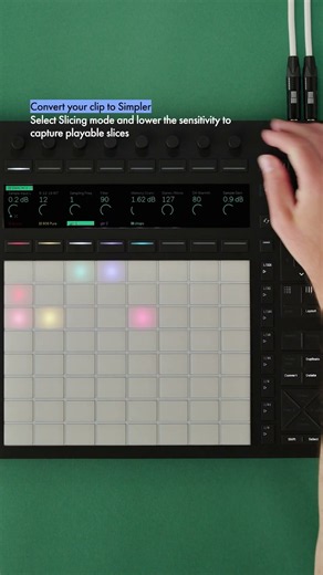 Guitar Sampling on Push 3
