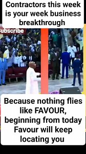 Because nothing flies like FAVOUR, beginning from today Favour will keep locating you! Bishop David Oyedepo | NDEPO TV