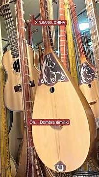 Dombra, a traditional musical instrument of the Kazakh people in #Xinjiang #China