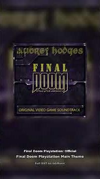 Final Doom Playstation: Official - Final Doom Playstation Main Theme 🎵 #videogamemusic #shorts