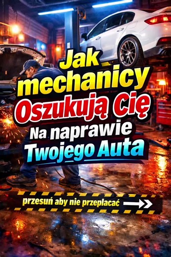 Mechanicy nie chcą żebyś o tym wiedział 😬😬✅✅ 🚗 Jedziesz do mechanika z jedną usterką… a po chwili słyszysz: „będzie grubo” 💸 I nagle z małego problemu robi się lista części do wymiany i rachunek na kilka tysięcy złotych. Niestety wielu kierowców przekonało się, że czasem zamiast dokładnej diagnostyki zaczyna się zgadywanie i wymienianie części na ślepo. A prawda bywa dużo prostsza — czasem winny jest mały element za kilkadziesiąt złotych, tylko trzeba wiedzieć gdzie szukać. Dlatego zanim zos