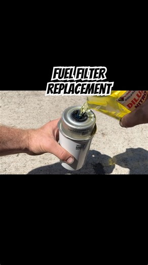 Ford Transit Fuel Filter replacement #diycarrepair #easyfix #fordtransit #fuelfilter #shorts